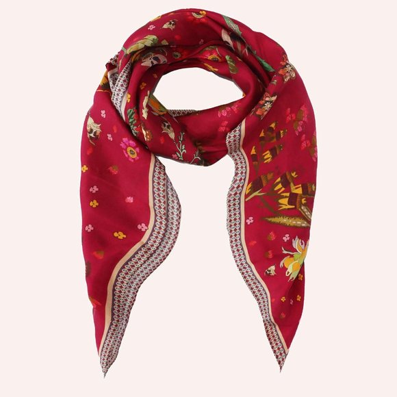 NWT 100% Silk Bandana - Picture 2 of 5